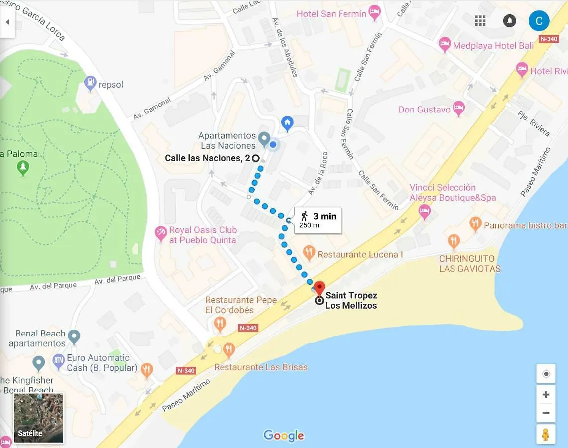 Estudio Las Naciones Bellavista Benalmádena 0*,  Spagna